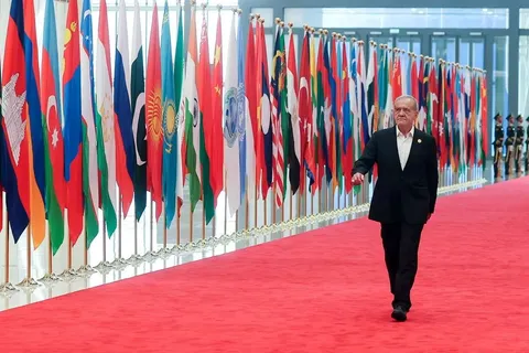 نشست سران سازمان همکاری شانگهای با حضور پزشکیان