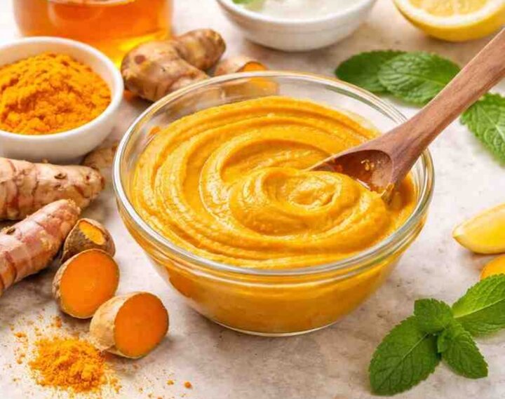 بهترین ماسک خانگی با زردچوبه برای مراقبت از پوست