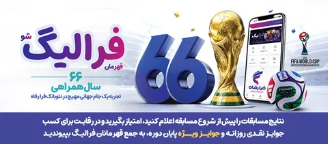 فهرست برندگان ۲۷ خرداد ماه طرح «فرالیگ» بانک رفاه کارگران اعلام شد