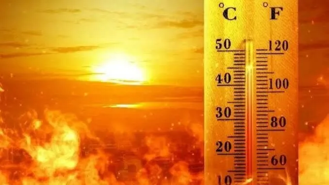 گرمای هوا