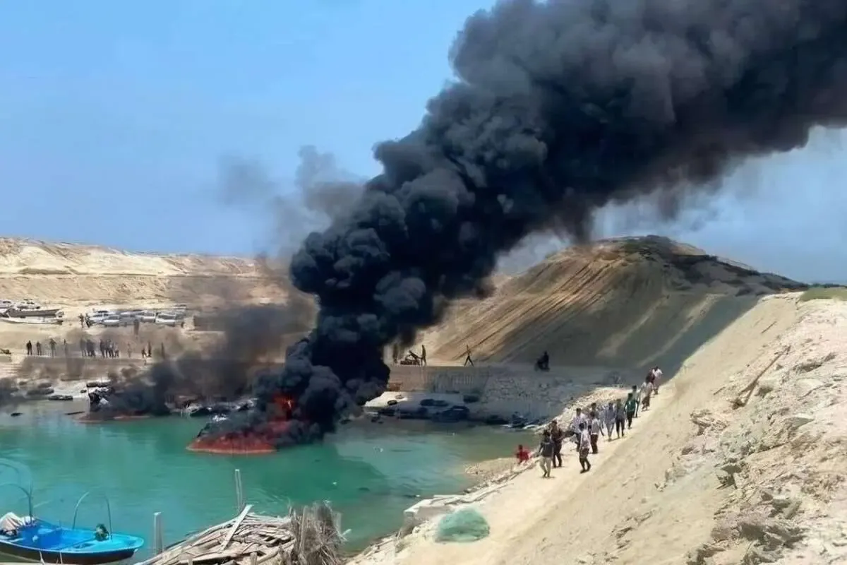حملۀ پهپادی به ۲ قایق صیادی