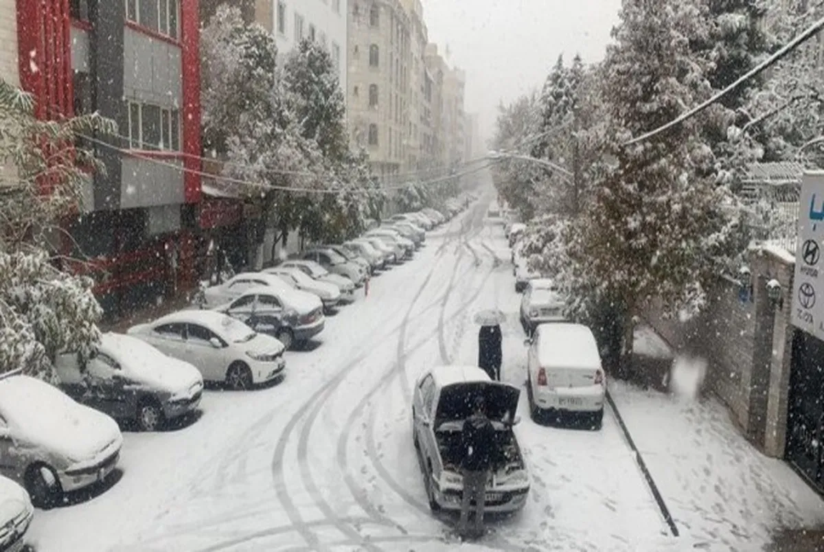 آماده‌باش برای بارش برف و باران در پایتخت