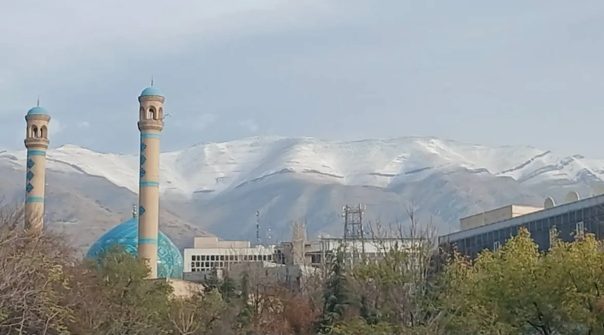 عکس/اولین برف پاییزی ارتفاعات تهران را سفیدپوش کرد