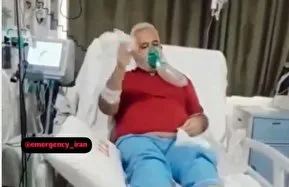 رقص جانباز گچسارانی روی تخت بیمارستان + فیلم