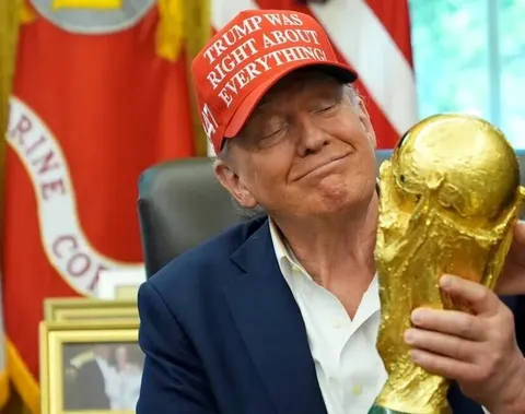 ترامپ تماشاگر فینال جام جهانی ۲۰۲۶ شد
