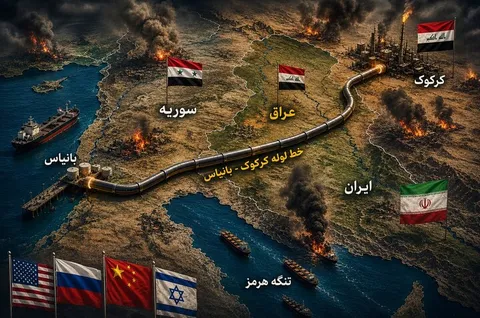 خط لوله کرکوک چه تأثیری بر ایران دارد؟ / بررسی پروژه‌ای که معادلات انرژی منطقه را تغییر می‌دهد
