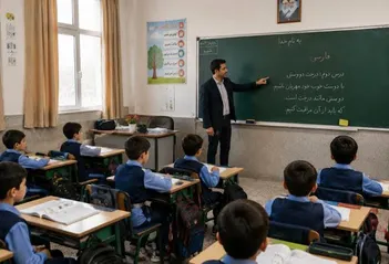 فیلم/ویدئوی وایرال شده از وضعیت عجیب یک مدرسه پسرانه در تهران