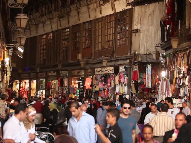 بازار دمشق سوریه