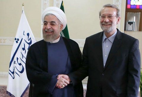 روحانی لاریجانی