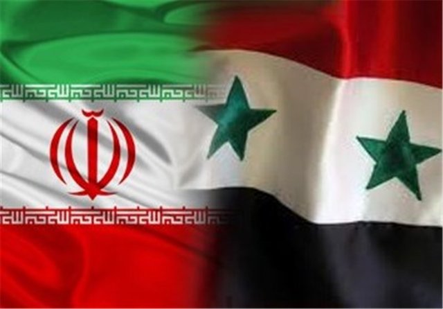 پرچم ایران و سوریه