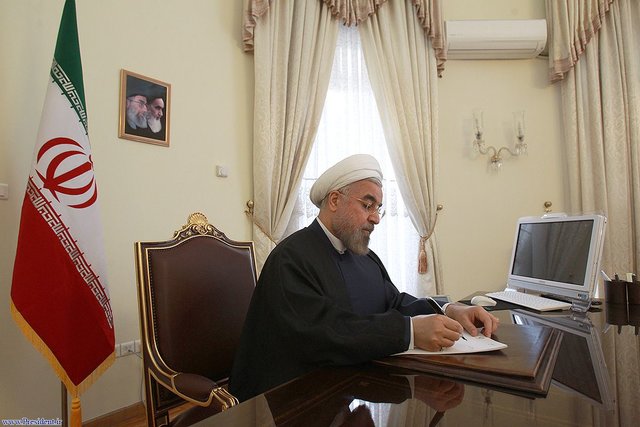 پیام تسلیت روحانی