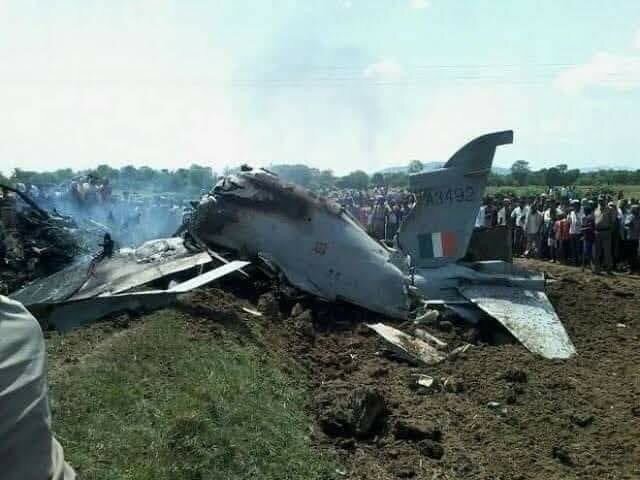 سقوط هواپیمای هند در پاکستان