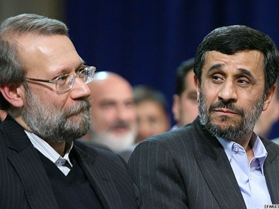 احمدی نژاد لاریجانی