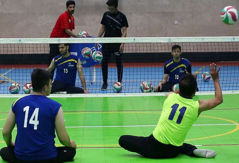 اردوی مشترک والیبال نشسته ایران و روسیه12