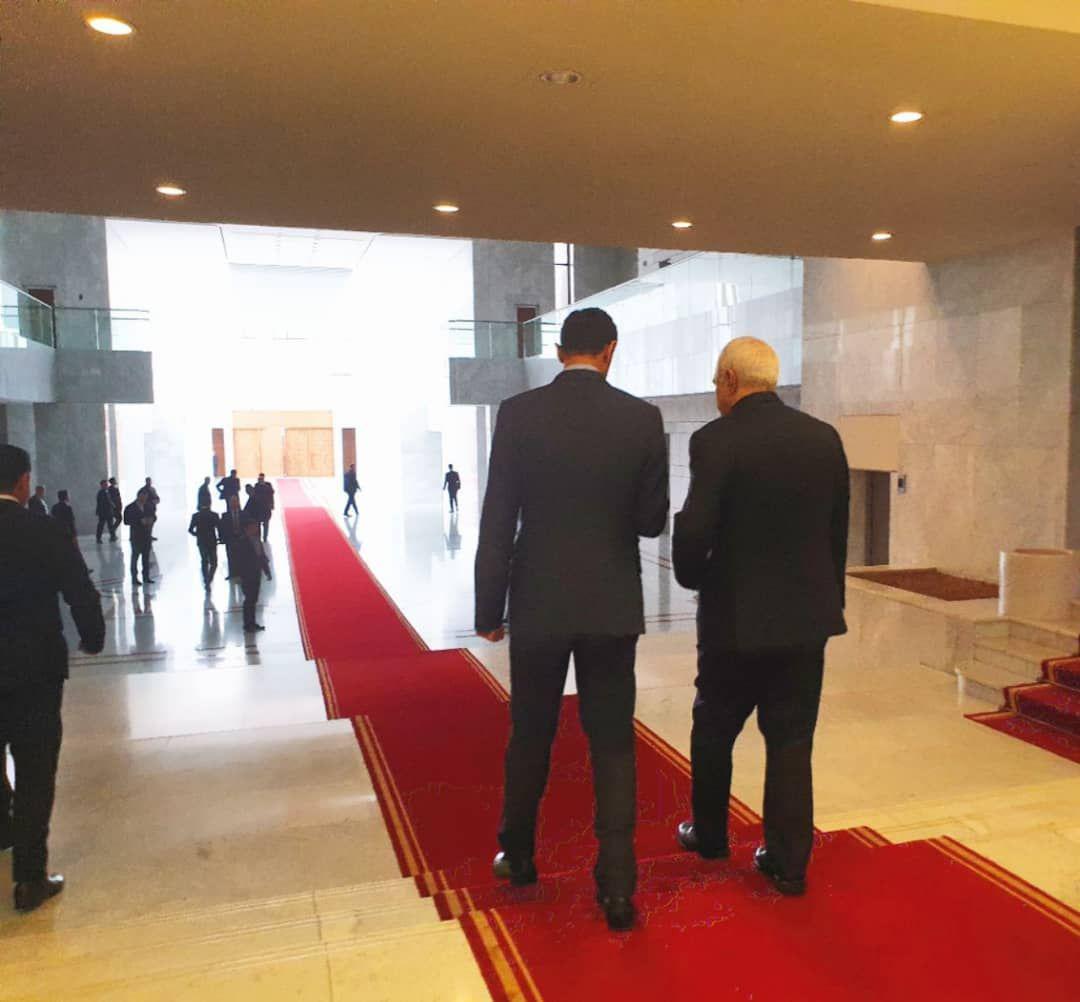 دیدار ظریف با بشار اسد