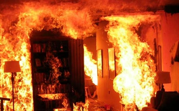 آتش‌سوزی در بازار تبریز