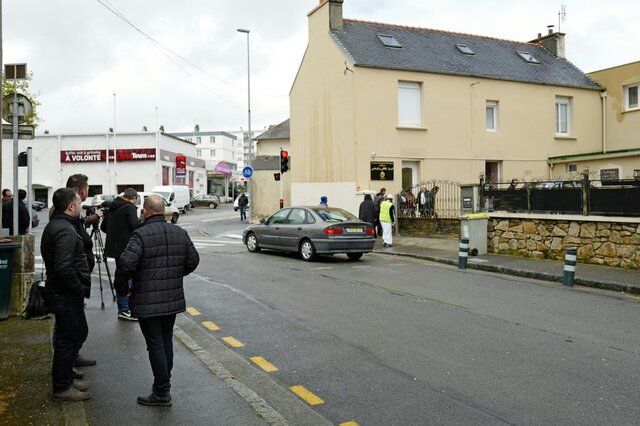 تیراندازی مقابل مسجدی در برست فرانسه