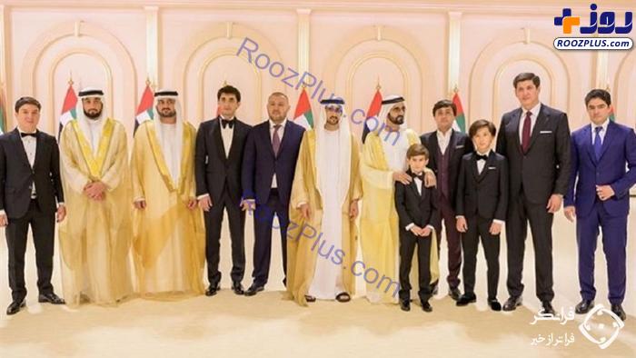 عروسی فرزند امیر دوبی
