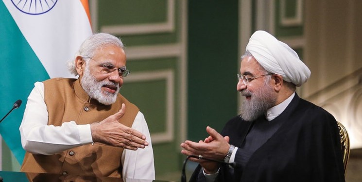 دیدار روحانی و نخست‌وزیر هند