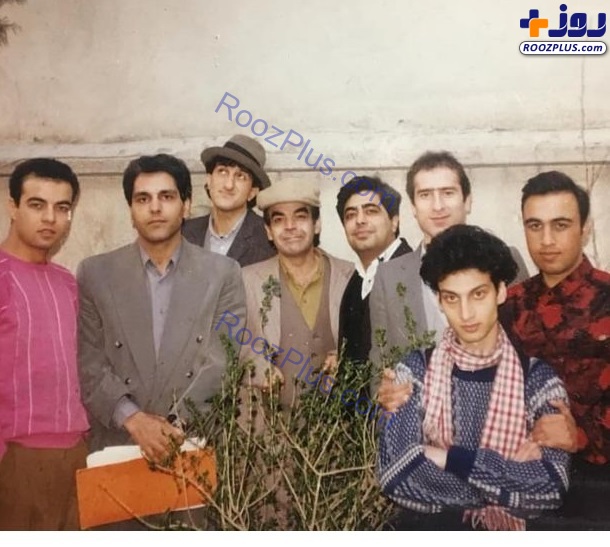 عکس قدیمی از مهران مدیری، رضا عطاران و بازیگران ساعت خوش.