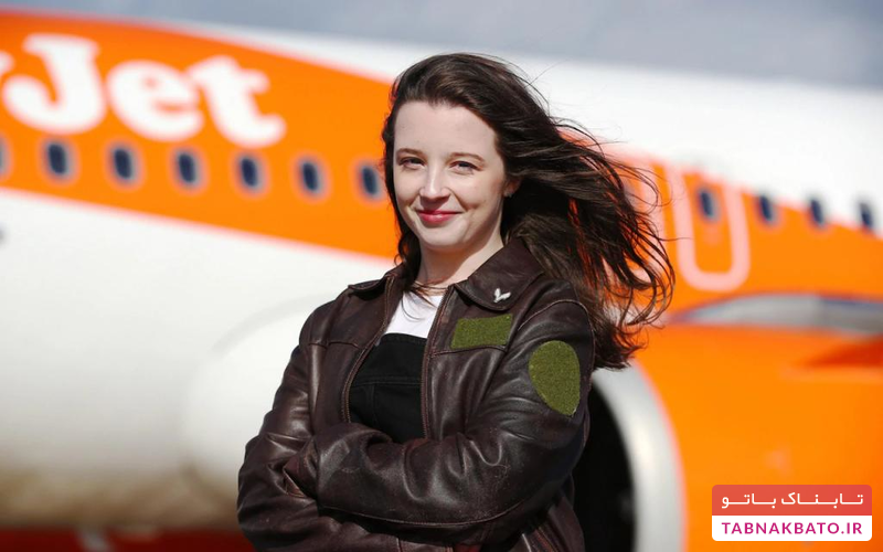 جوان‌ترین خلبان زن جهان