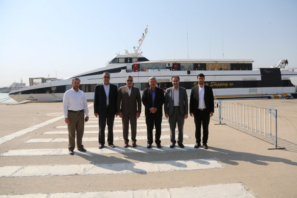 راه اندازی مجدد خط کشتیرانی خرمشهر به بصره