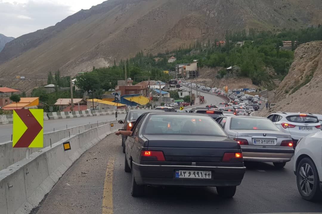 ترافیک در محورهای مازندران