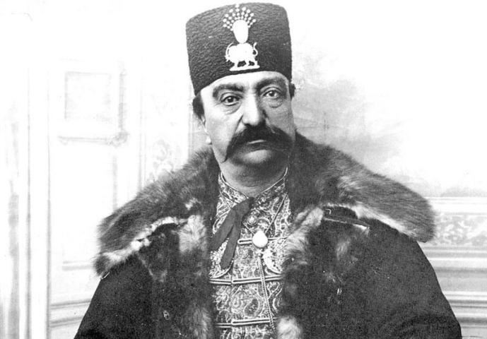 ناصرالدین شاه افقی