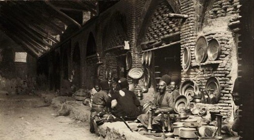 بازار مسگرها در دوره قاجاريه