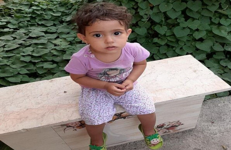 زهرا دختر ۲۱ ماهه گمشده