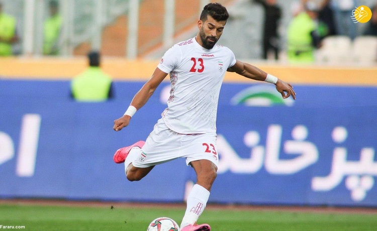رامین رضائیان مدافع تیم ملی فوتبال ایران