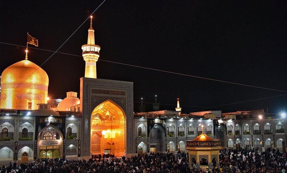 مراسم عزاداری شب رحلت پیامبر اکرم (ص) در مشهد