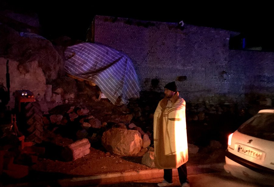 خسارات زلزله در روستا های ورزقان و ورنکش